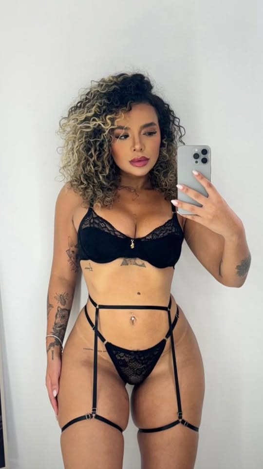 Conjunto Luna Red com Cinta Liga - Imagem 3