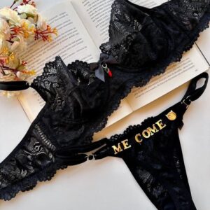 Conjunto personalizável preto
