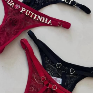 Calcinha fio Personalizável (Sem letras)