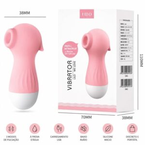 Lilo Estimulador de Clitoris em Formato de Cavalo Marinho com 10 Modos de Pulsação Vip Mix