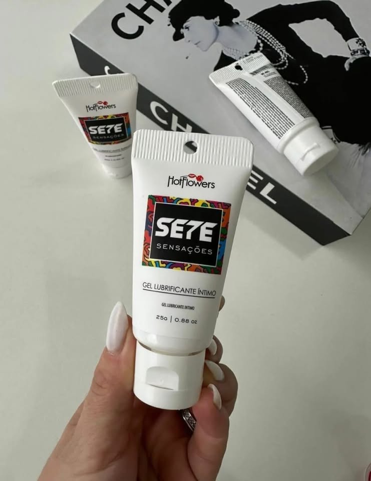 Sete Sensações Dessensibilizante e Excitante Anal Hot Flowers