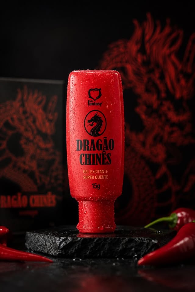Dragão Chinês Gel Excitante Super Quente 15g Sexy Fantasy