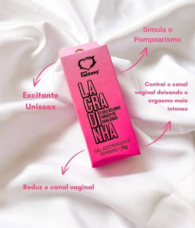 Lacradinha Gel Adstringente Feminino 15g Sexy Fantasy