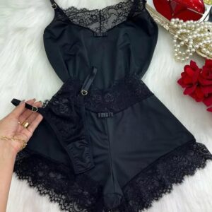 Kit babydoll 3 peças