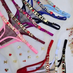 Calcinha tule personalizável ( não acompanha letras )