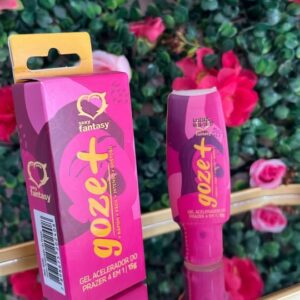 Goze + Gel Acelerador do Prazer 4 em 1 Sexy Fantasy
