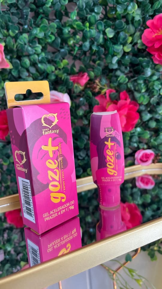 Goze + Gel Acelerador do Prazer 4 em 1 Sexy Fantasy