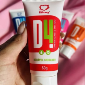 D4 Lubrificante Íntimo Beijável 60G Sexy Fantasy