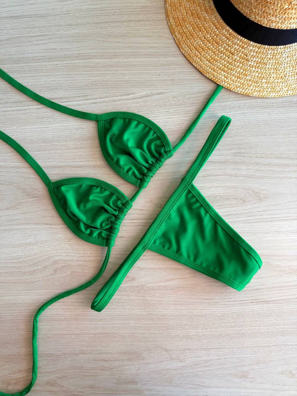 Biquíni fita verde