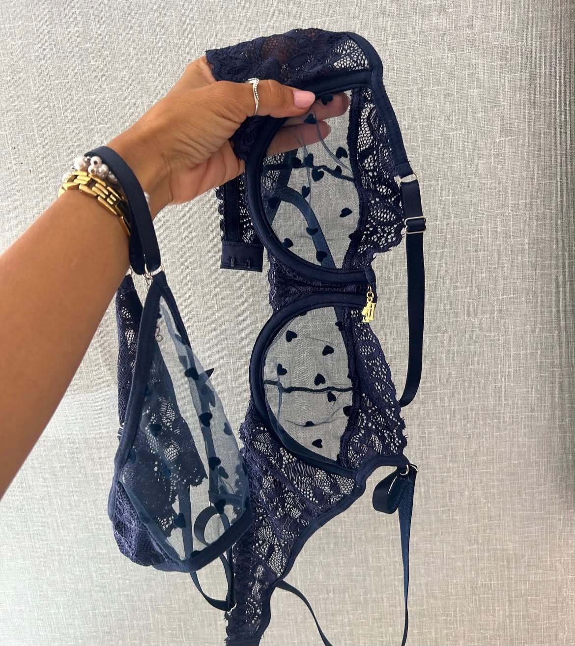 Conjunto afrodite azul marinho