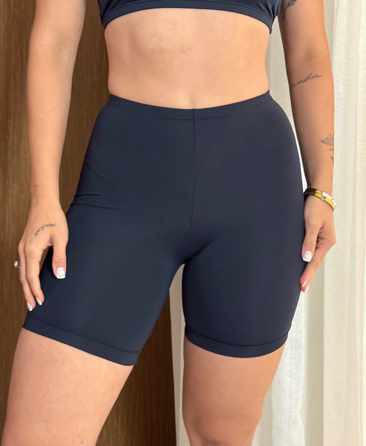 short segunda pele